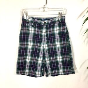 Ralph Lauren polo boys plaid shorts